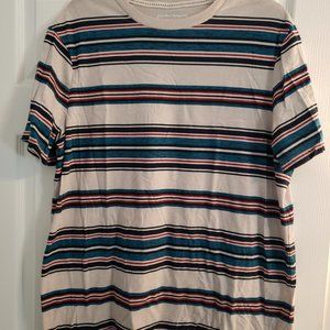 Urban Pipeline Striped Tee XL